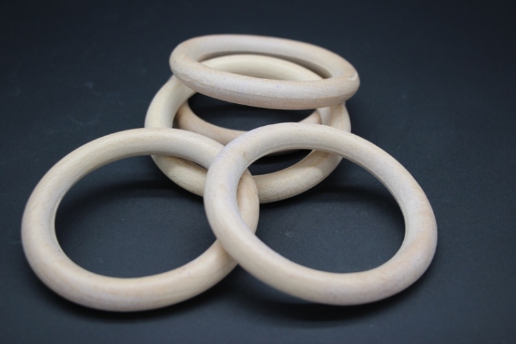 9 CM WOODEN RING