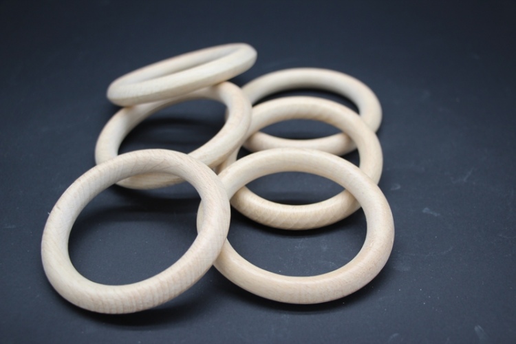 8 CM WOODEN RING