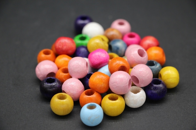 12MM YUVARLAK KARIŞIK BONCUK