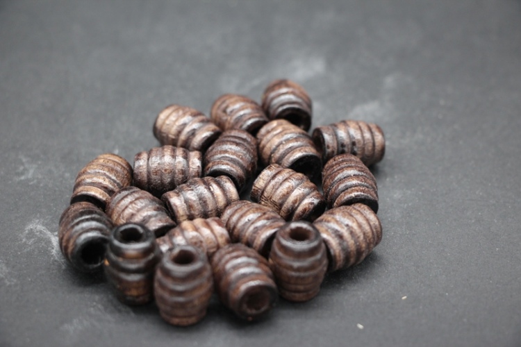 8MM OVAL MAKARNA KAHVE BONCUK