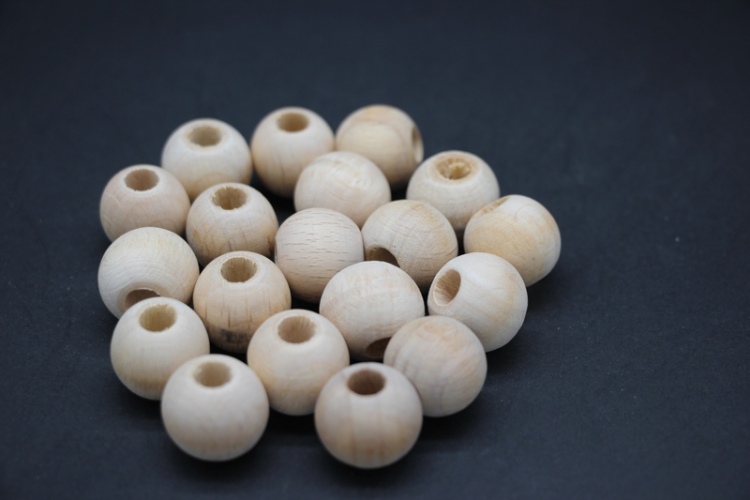 17MM YUVARLAK HAM BONCUK