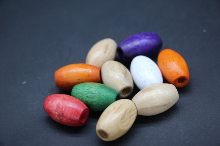 17MM OVAL KARIŞIK BONCUK